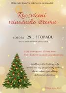 Rozsvícení vánočního stromu 1