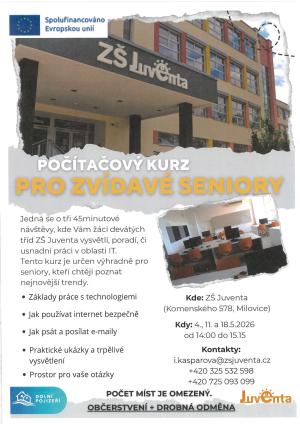 Počítačovvý kurz pro seniory